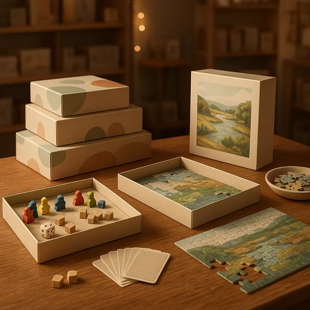 Brettspiele und Puzzles